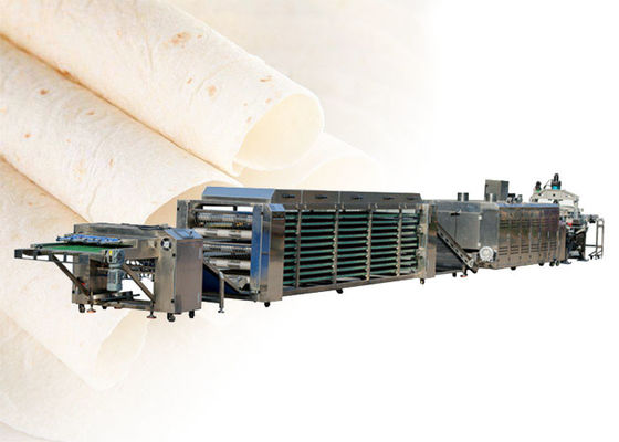 10 Inches Large 22Kw Flour Tortilla Making Machine Stainless Steel