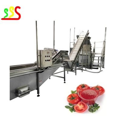 SUS304 Food Grade Fruit Processing Machinery 150kw Power Supply 12000*8000*3000mm Dimension