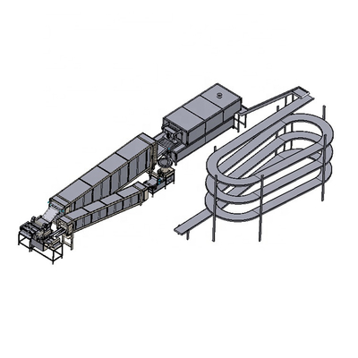 High Capacity Tortilla Production Line With BP-820 PLC / Motor