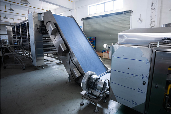 Electric Motor Powered Tortilla Production Line / Dough Making For 6-12 Inch Tortilla Production
